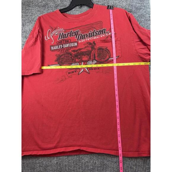 Harley Davidson Buffalo Orchard Park NY TShirt Two Sides Biker Motorcycle 2XL - Picture 8 of 12